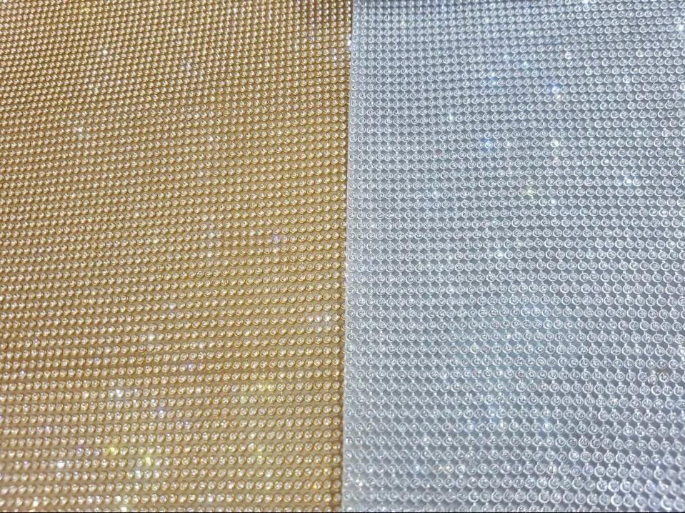 Manta De Strass Alto Brilho 45x60cm Termo Colante 4A Premium / 1 ou 2un