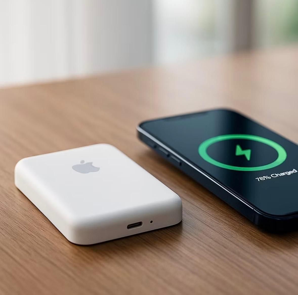 Power Bank 10000mah Carregador Magnético P/ Indução Sem Fio