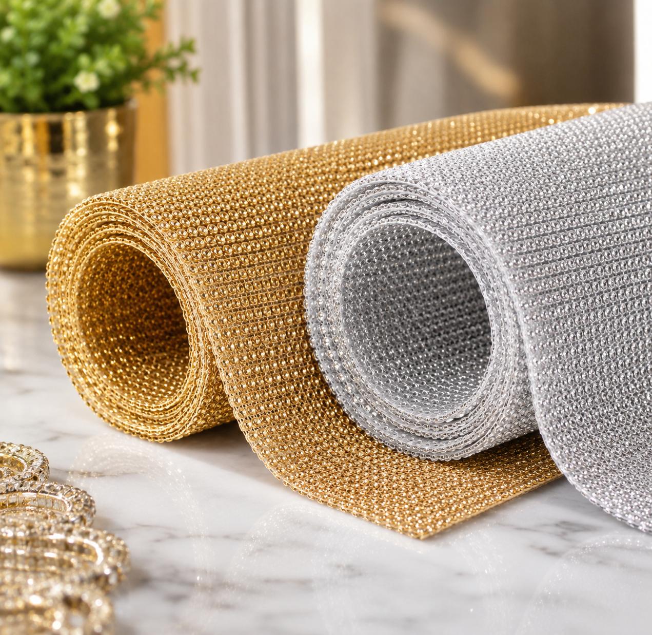 Manta De Strass Alto Brilho 45x60cm Termo Colante 4A Premium / 1 ou 2un